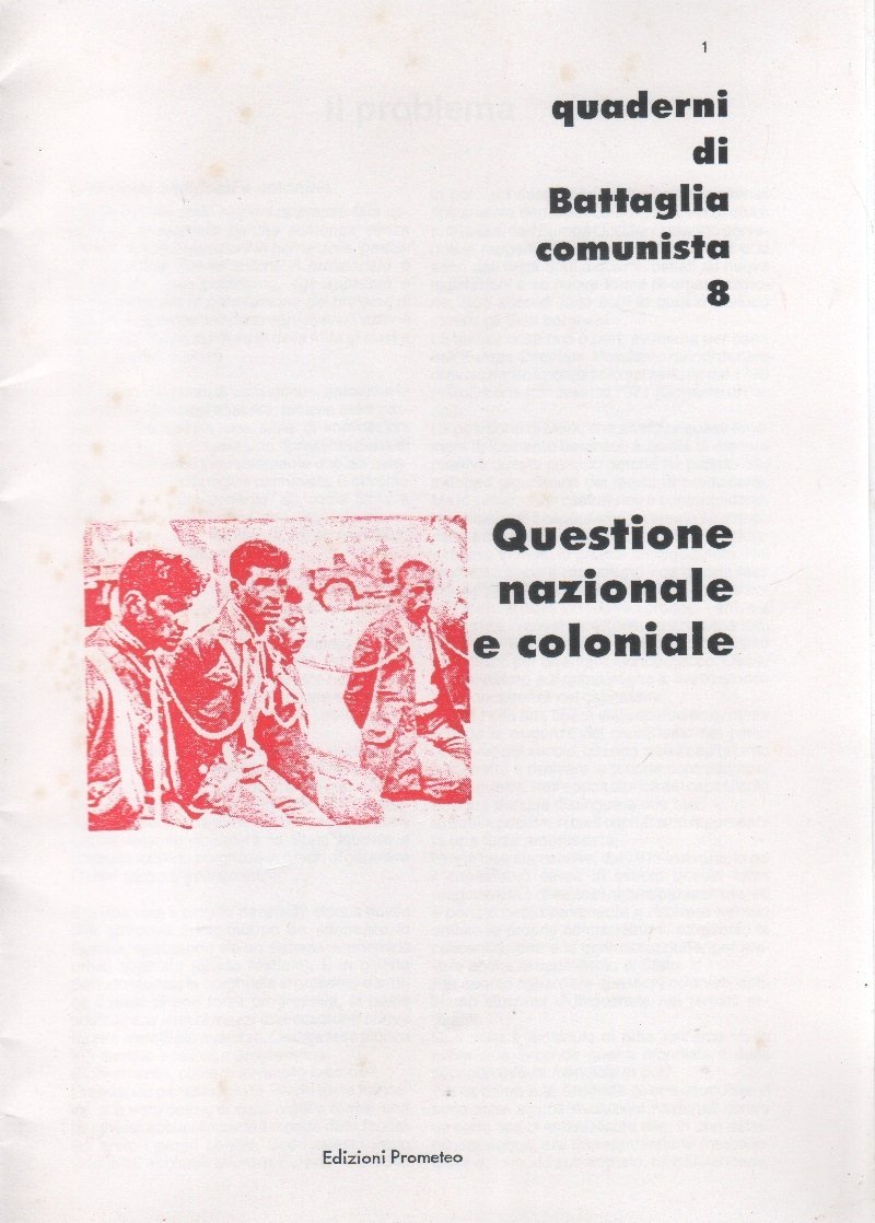 Questione nazionale e coloniale | Immagine principale