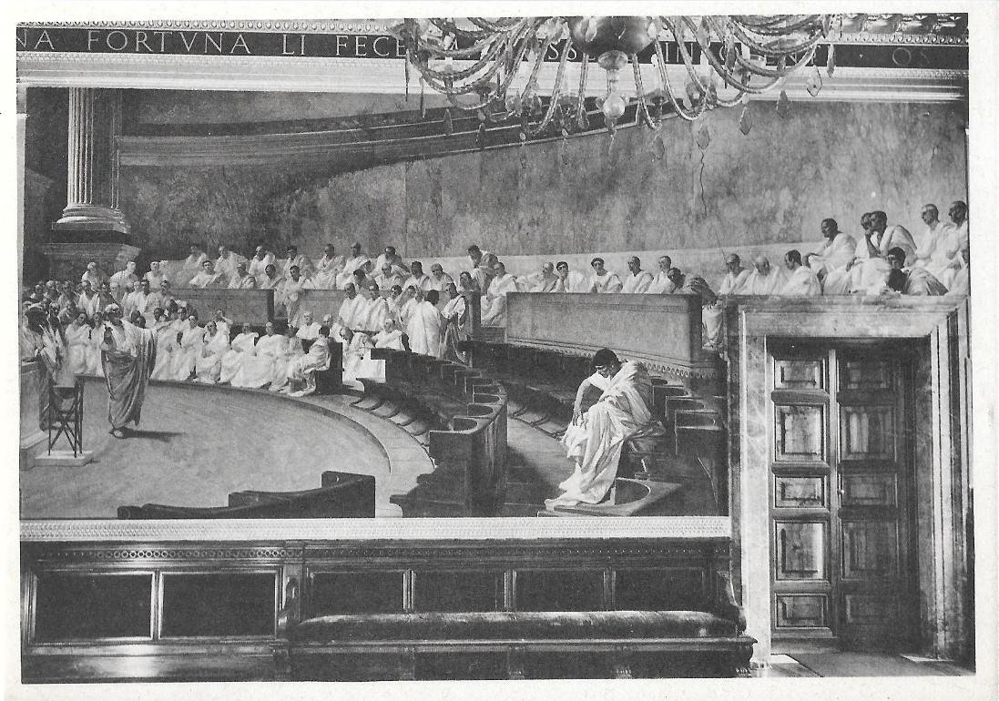 Quosque tandem, Catilina abutere patienta nostra?. Senato del Regno. Non …