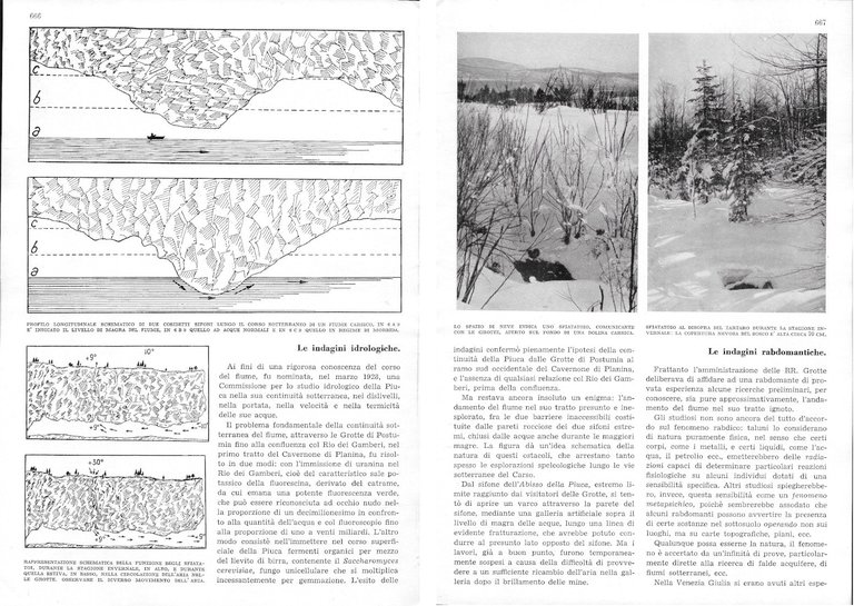 Rabdomanzia, gravimetria, meteorologia a Postumia - Advertising 1937