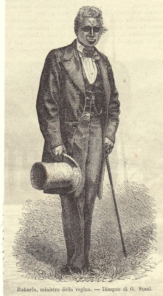 Raharla, ministro della regina (Madagascar). Illustrazione 1864