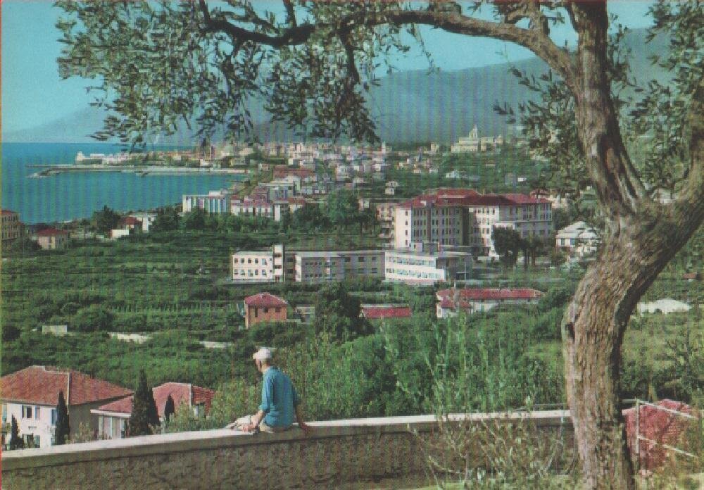 Riviera delle Palme. Panorama da Levante. Non viaggiata
