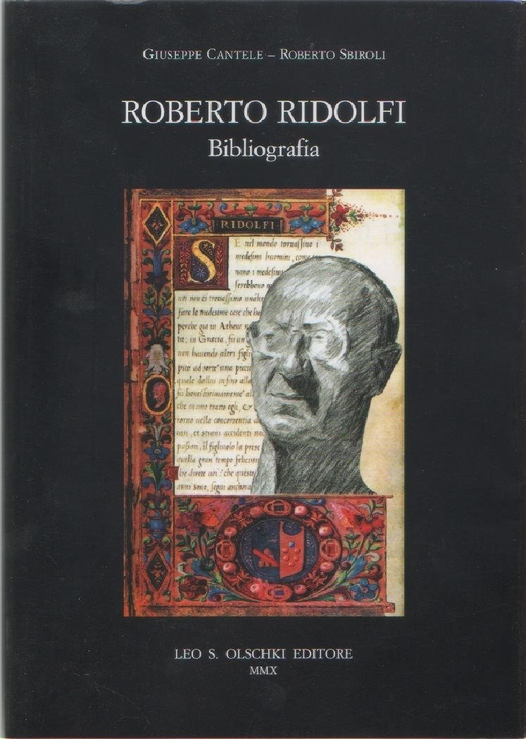 Roberto Ridolfi. Bibliografia. - G. Cantele, R. Sbiroli