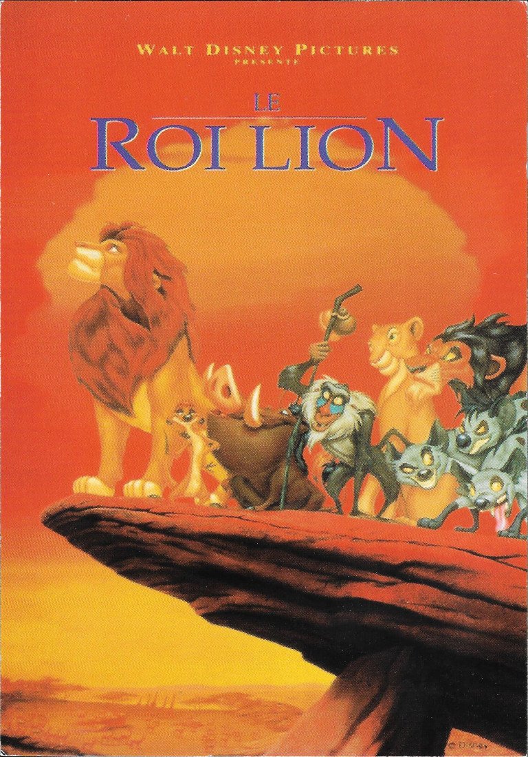 Roi Lion. Walt Disney Pictures. Non viaggiata