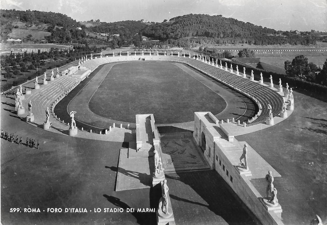 Roma. Foro d'Italia. Lo Stadio dei Marmi. Non viaggiata