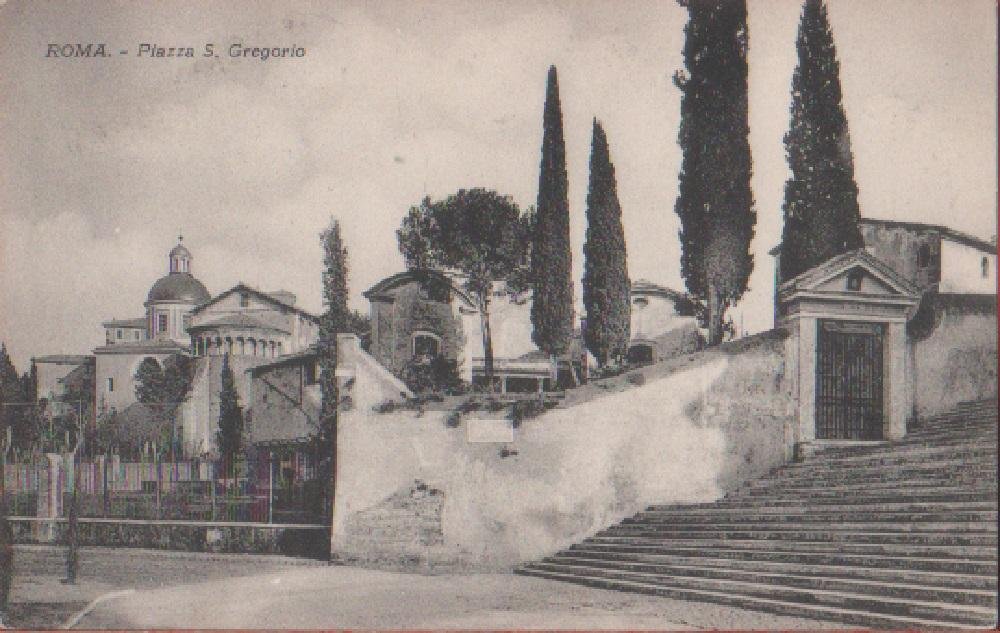 Roma. Piazza S. Gregorio. Non viaggiata