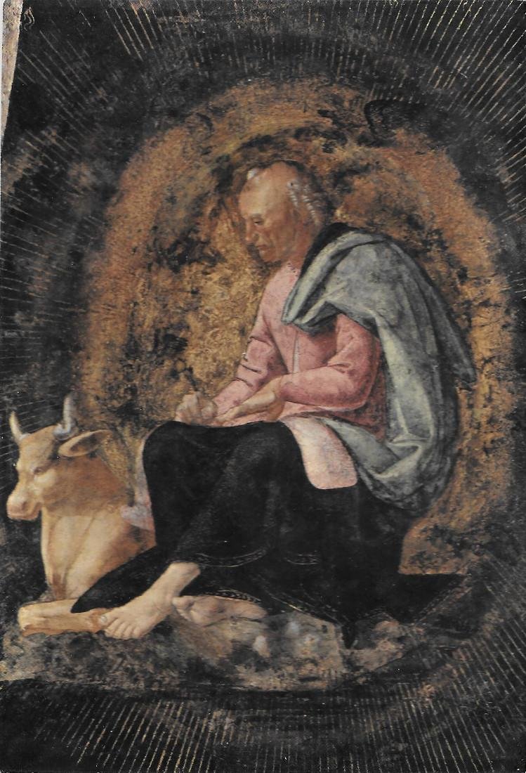 S. Luca Evangelista (L. Signorelli). Loreto, sagrestia di S. Giovanni. …