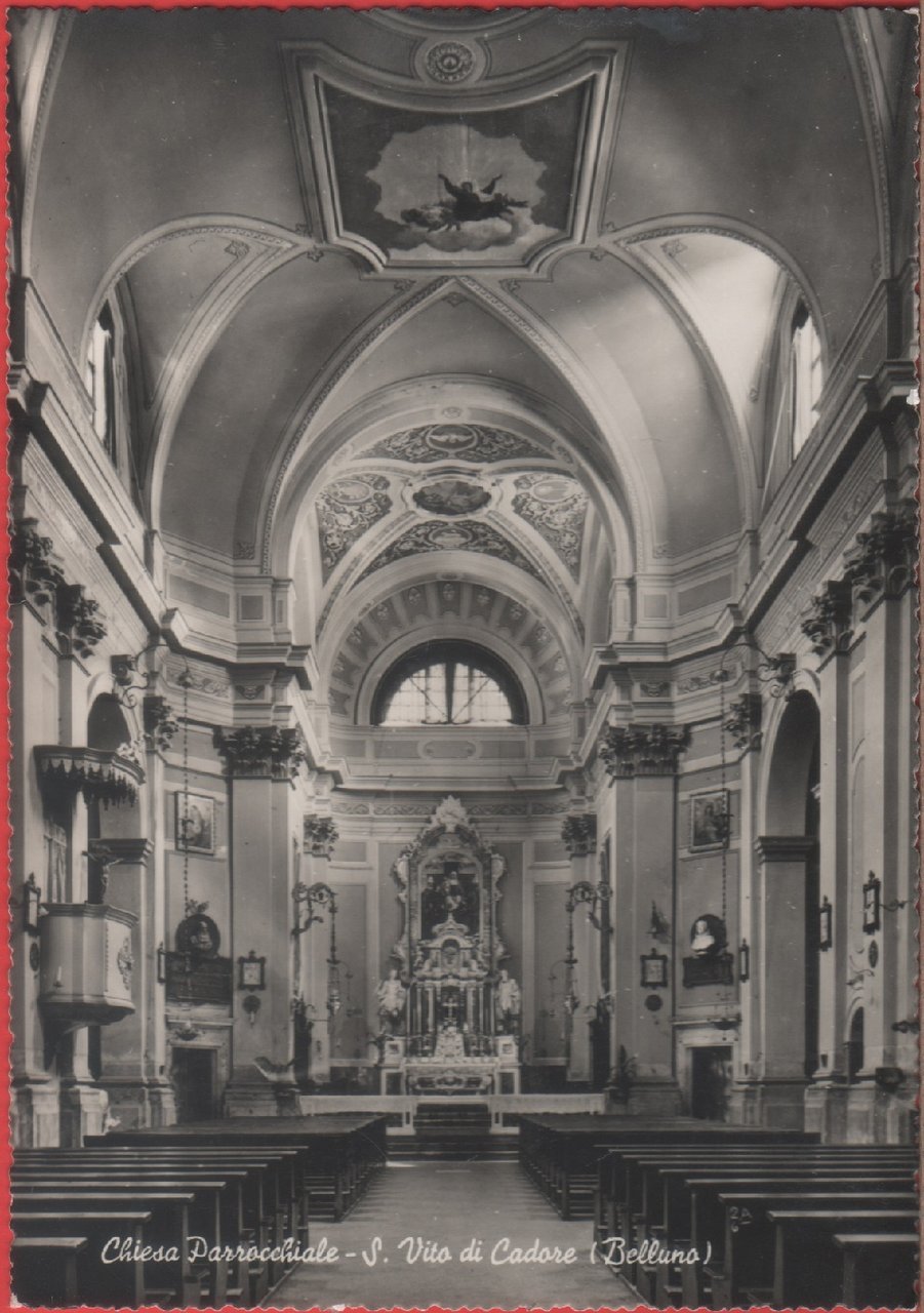 S. Vito di Cadore (BL). Chiesa Parrocchiale. Non viaggiata