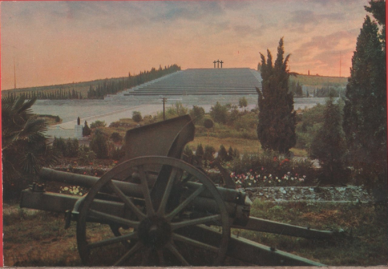 Sacrario di Redipuglia. Veduta panoramica. Non viaggiata