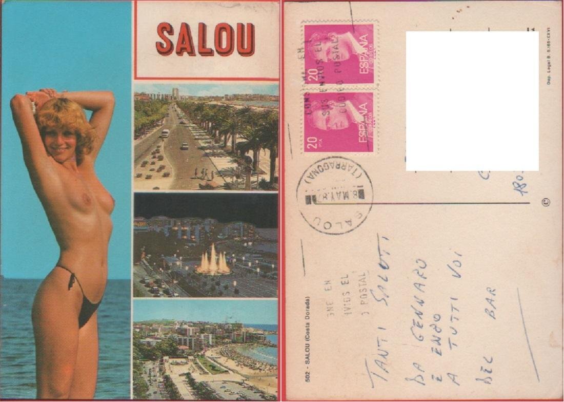 Salou (ESP). Vedutine. Viaggiata 1987