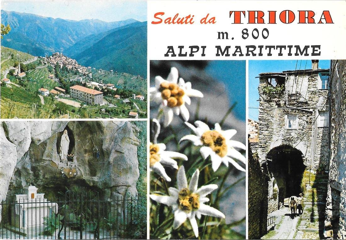 Saluti da Triora. Alpi Marittime (IM). Non viaggiata