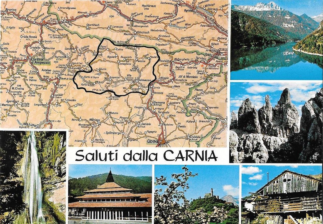 Saluti dalla Carnia. Non viaggiata