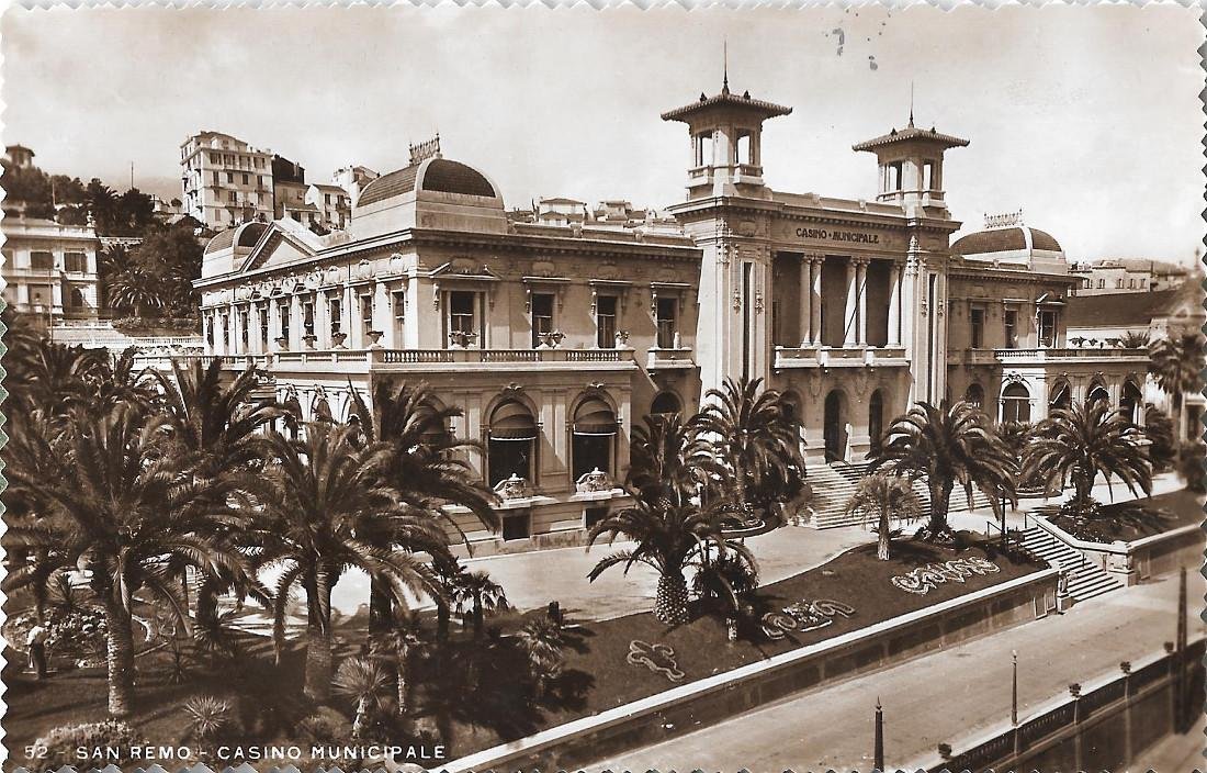 Sanremo. Casino Municipale.Ed. SAF. Non viaggiata
