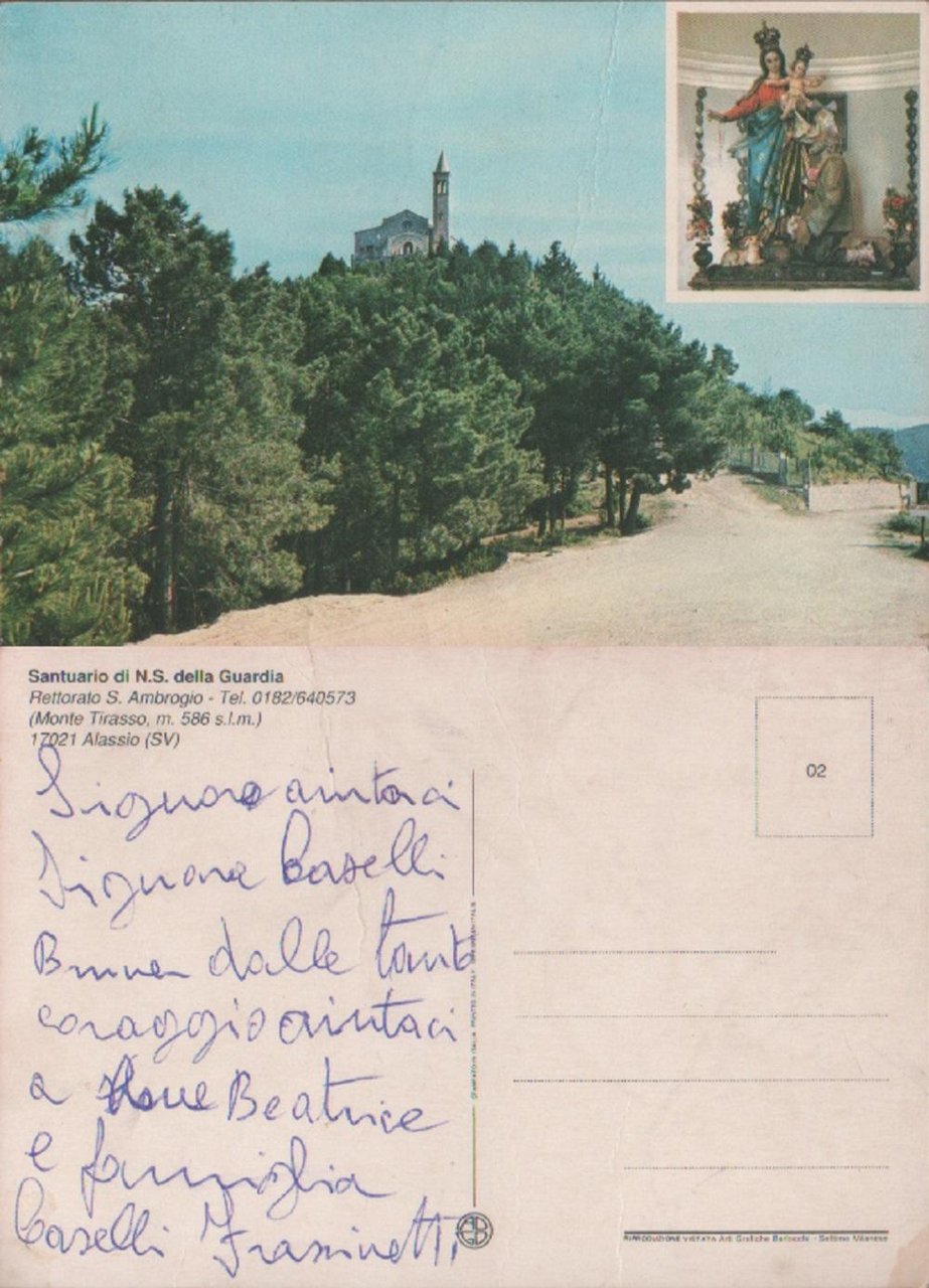 Santuario diN.S. della Guardia. Non viaggiata