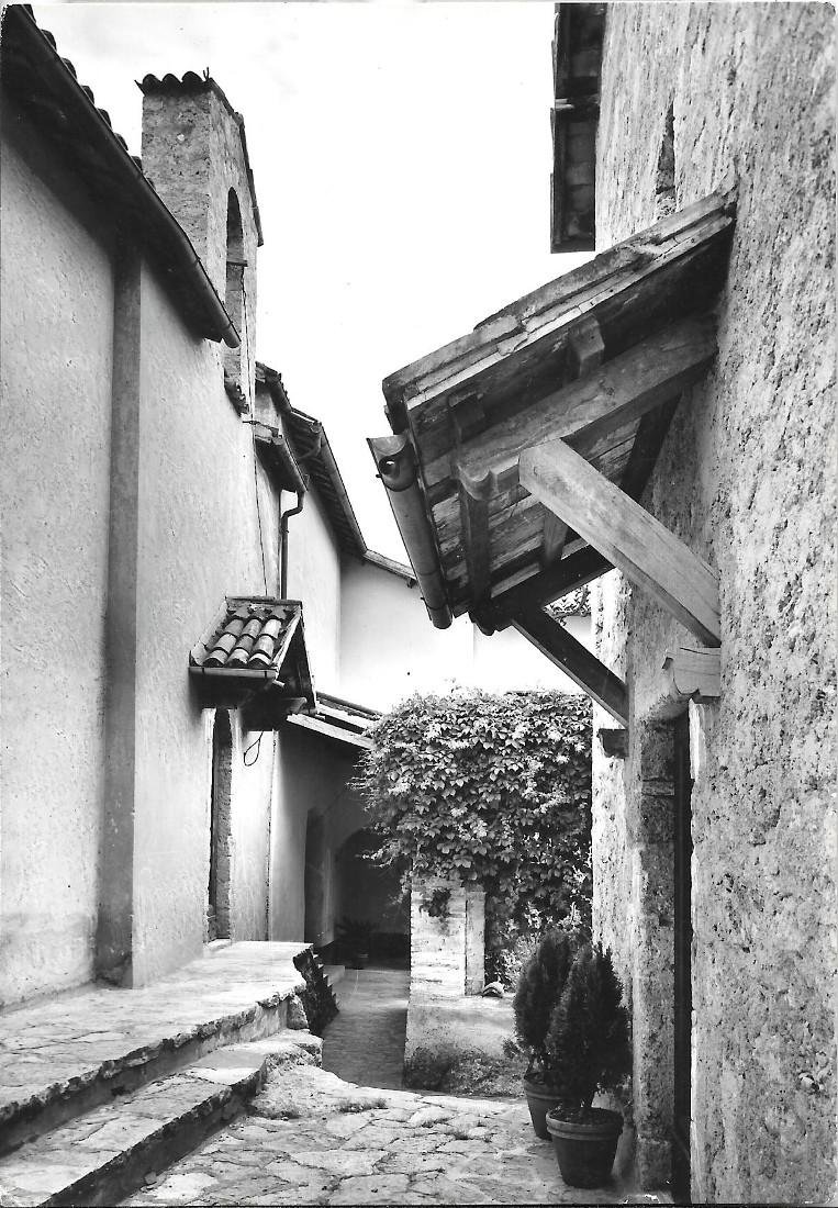 Santuario Francescano La Foresta (RI). Chiesina S. Fabiano e Domus. …