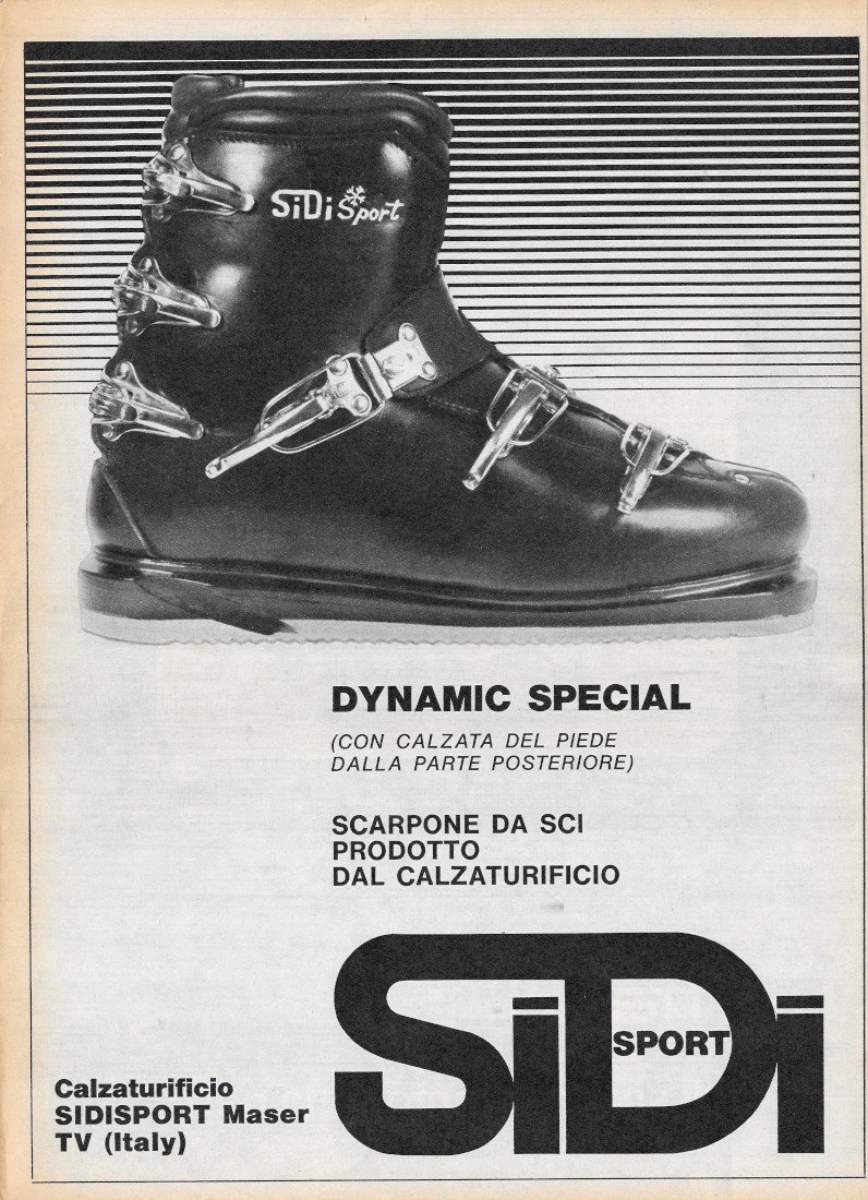 Scarponi SIDI Sport / Sci Maxel H.S - Advertising 1968
