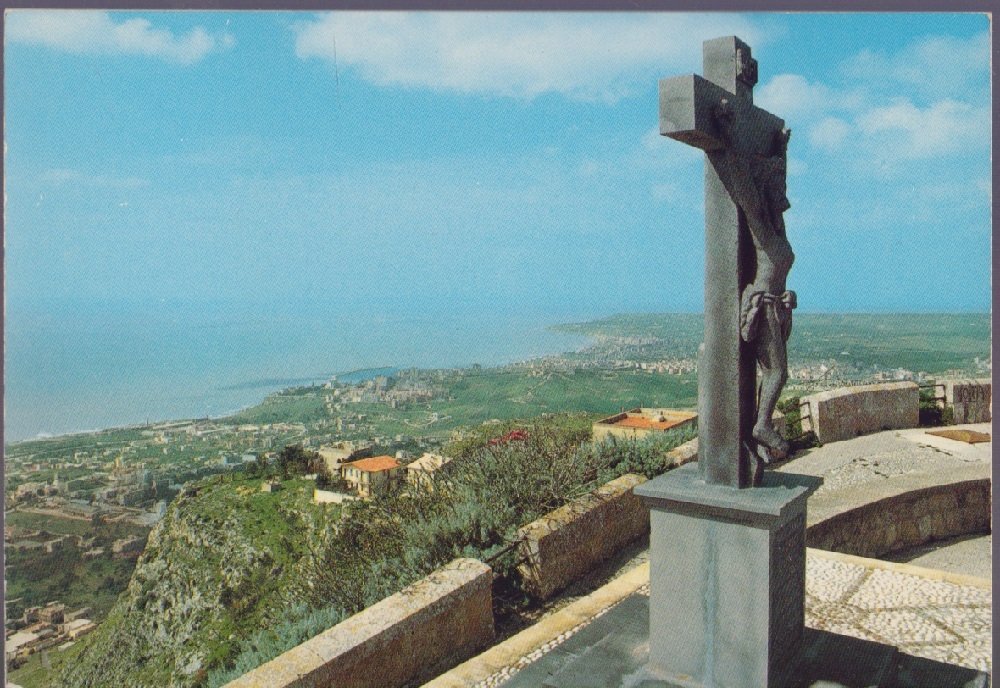 Sciacca Terme (AG). Panorama visto da Monte Kronio. Non viaggiata