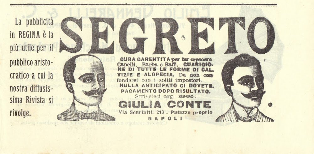 Segreto. Cura garantita per far crescere capelli, barba e baffi. …