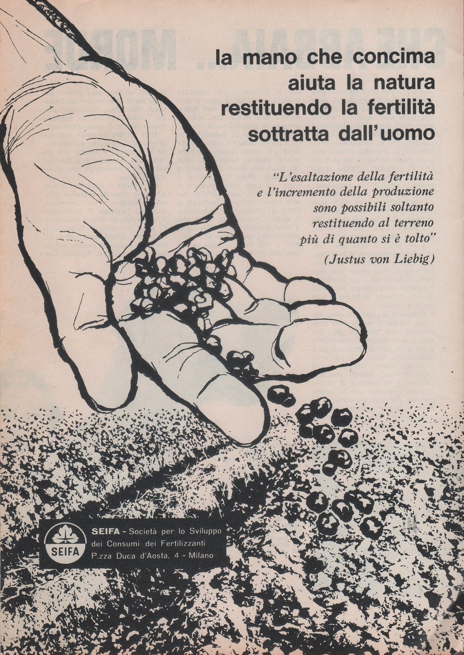 SEIFA. Società per lo Sviluppo dei Consumi dei Fertilizzanti. Advertising …