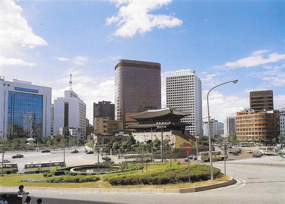 Seoul. Namdaemun Gate National Treasure.No.1. Non viaggiata