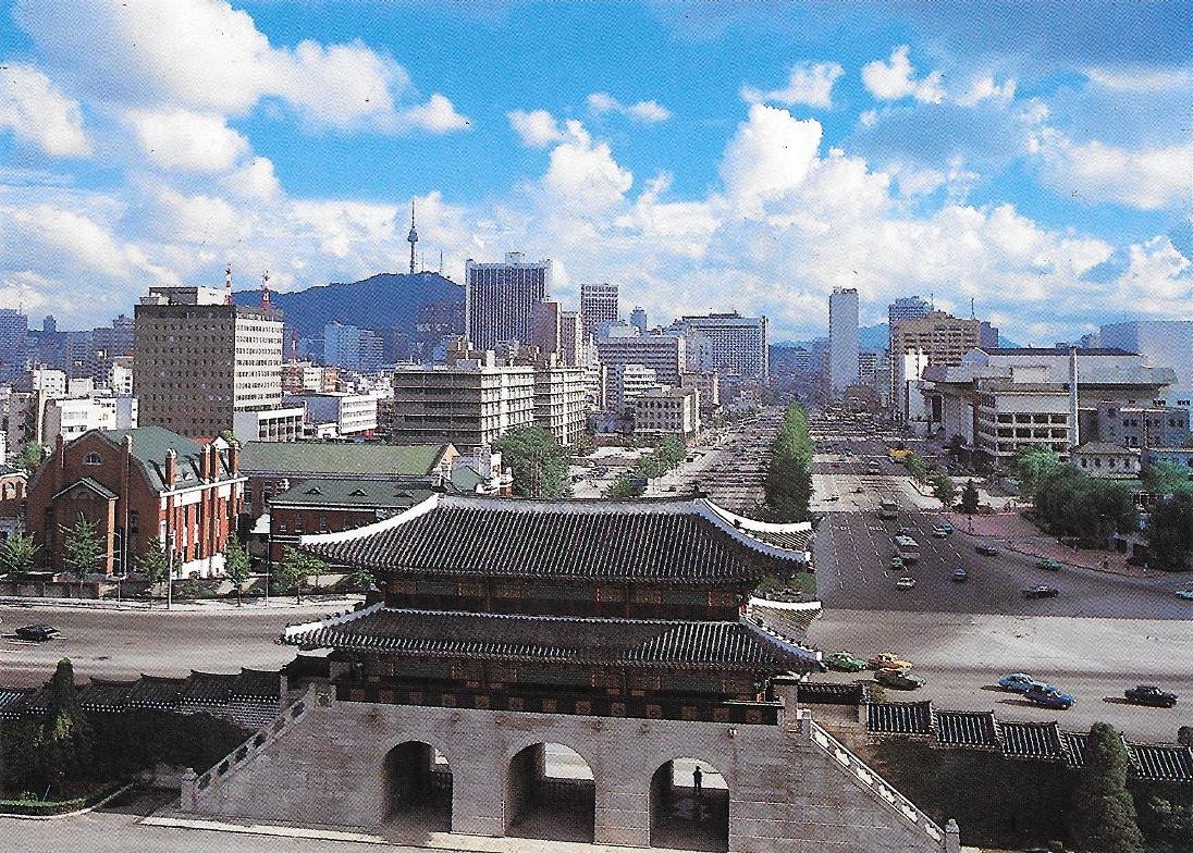 Seoul. Sejongno Street. Non viaggiata