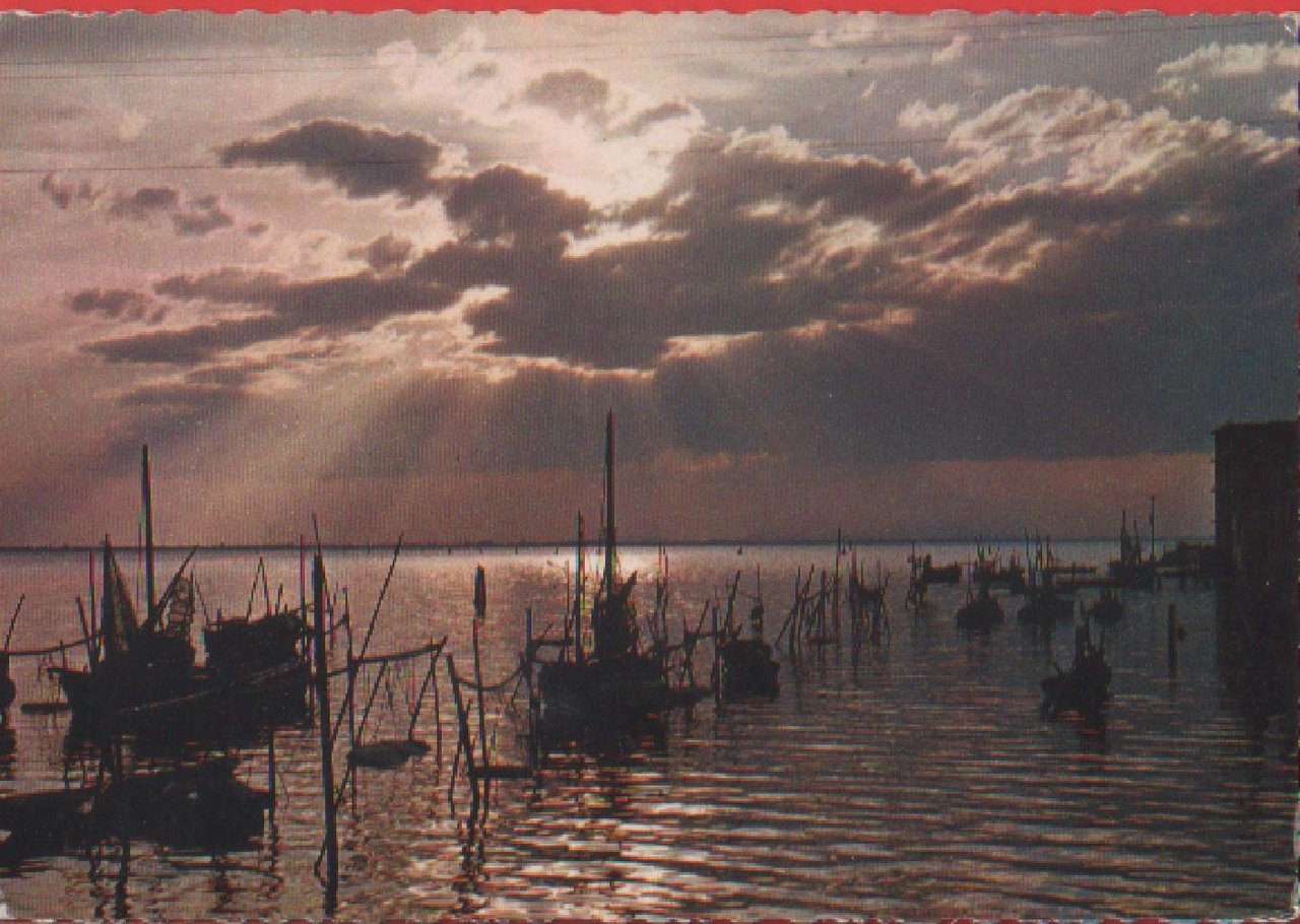 Sera sul mare. Non viaggiata