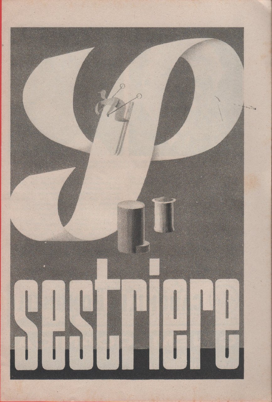 Sestriere. Advertising 1948