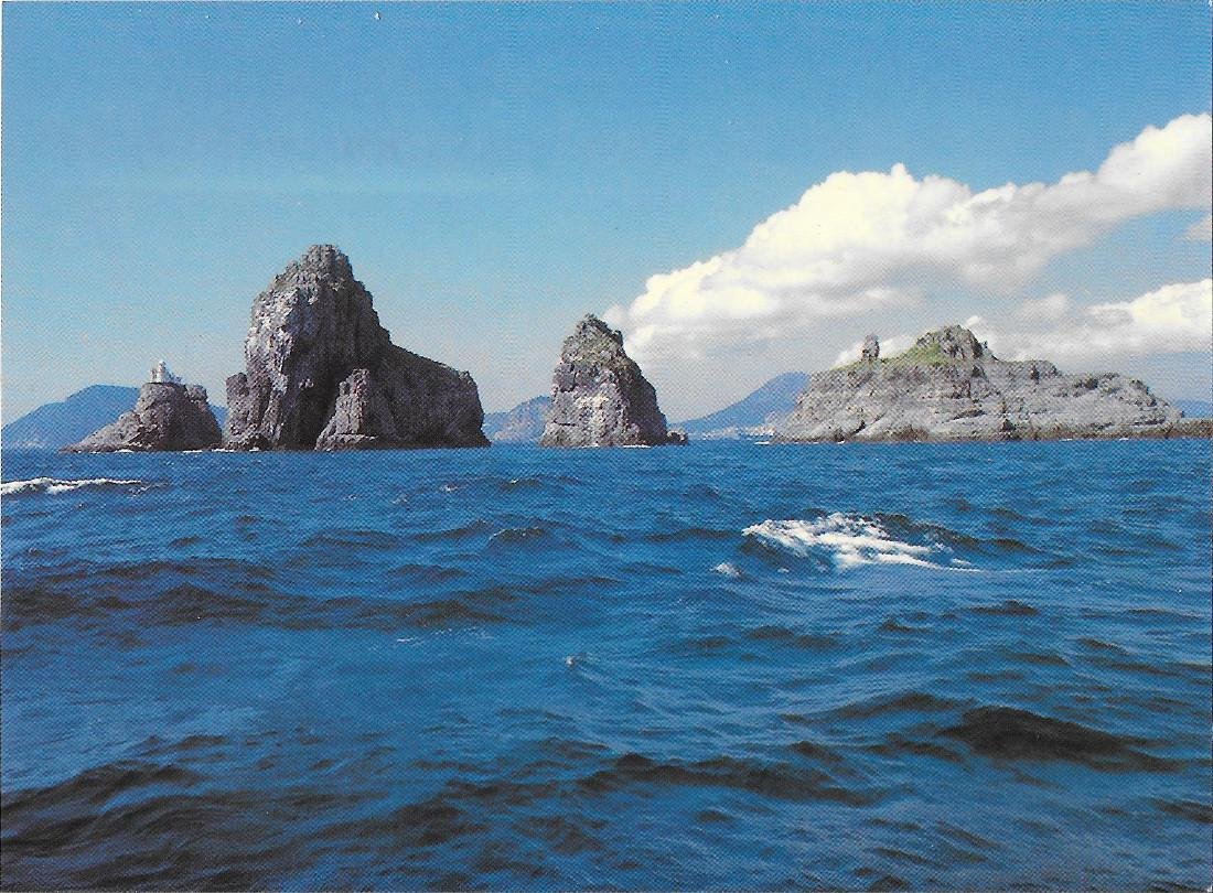South Korea. Oryukdo Island in the coastal sea of Pusan. …