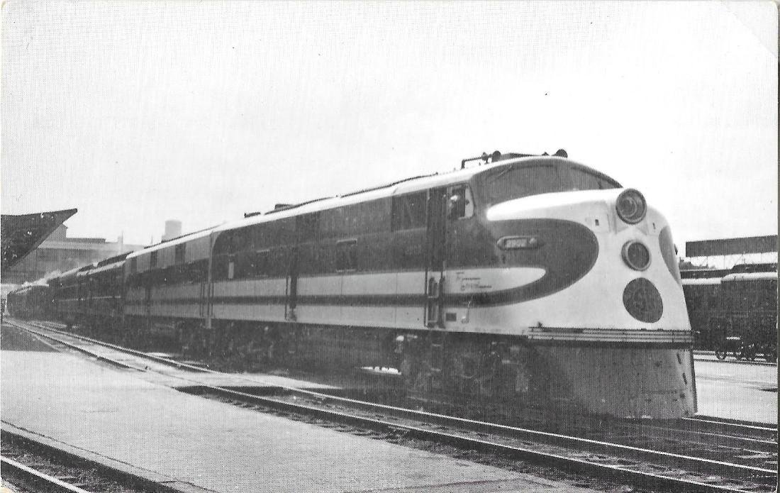 Southern Railway's "The Crescent". Atlnata 1941. Non viaggiata, riproduzione