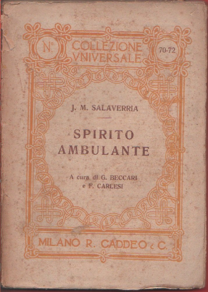 Spirito ambulante - Josè Maria Salaverria