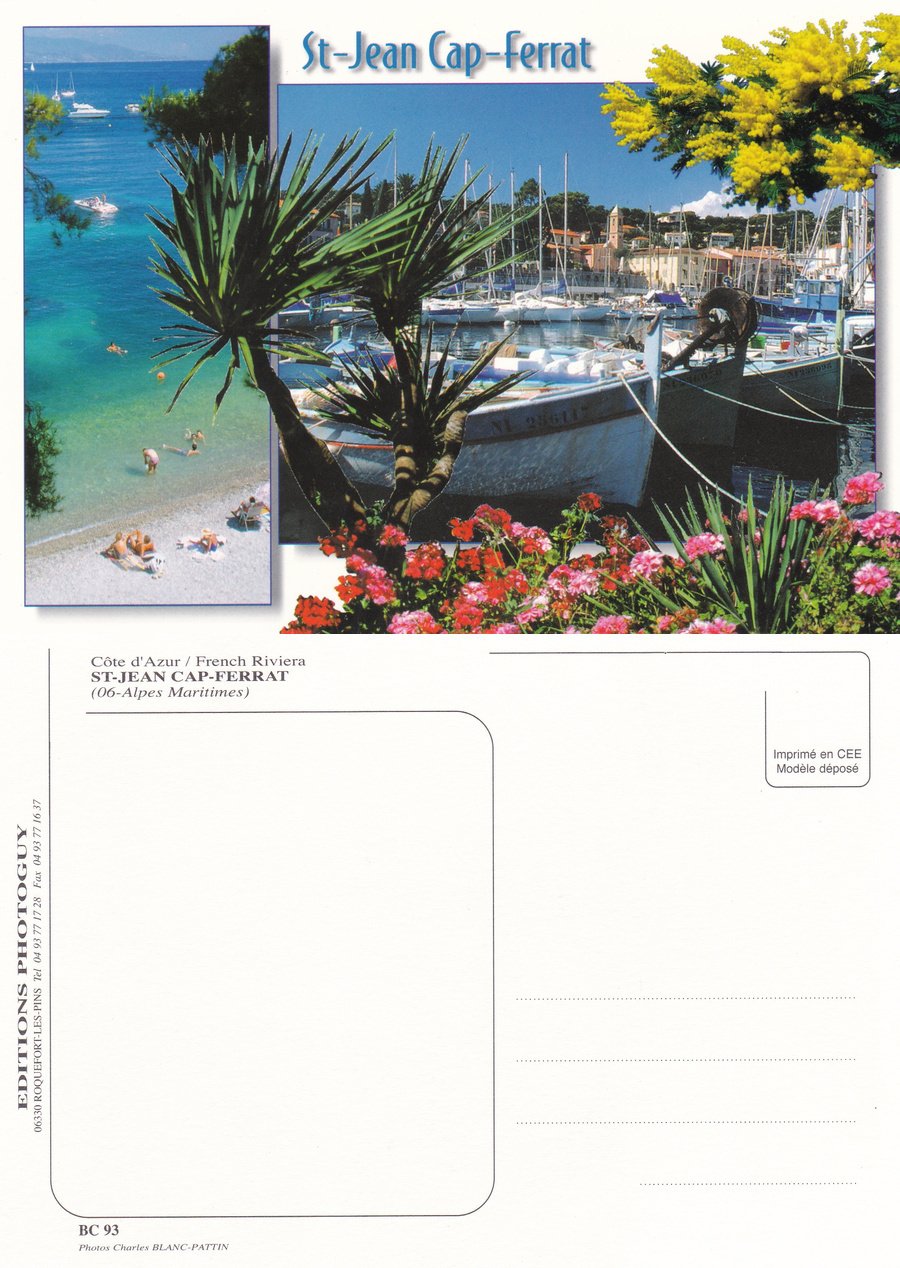 St.-Jean Cap-Ferrat. Il porto. Non viaggiata