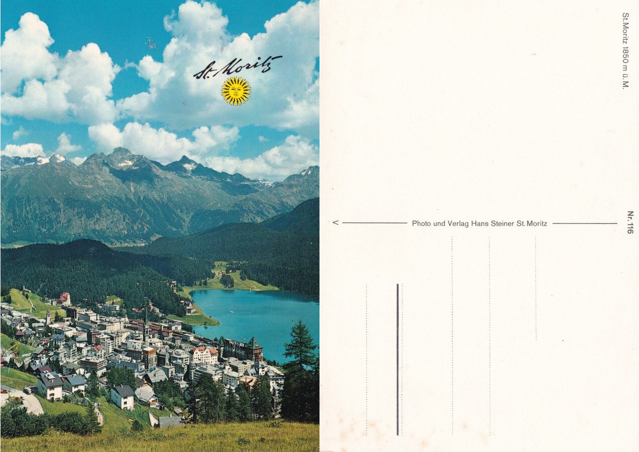 St. Moritz. Non viaggiata