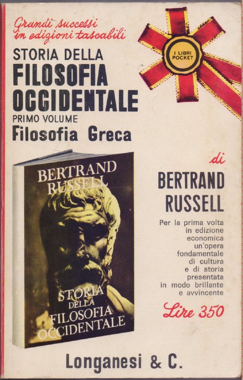 Storia della filosofia occidentale Vol. I Filosofia Greca - Bertrand Russell