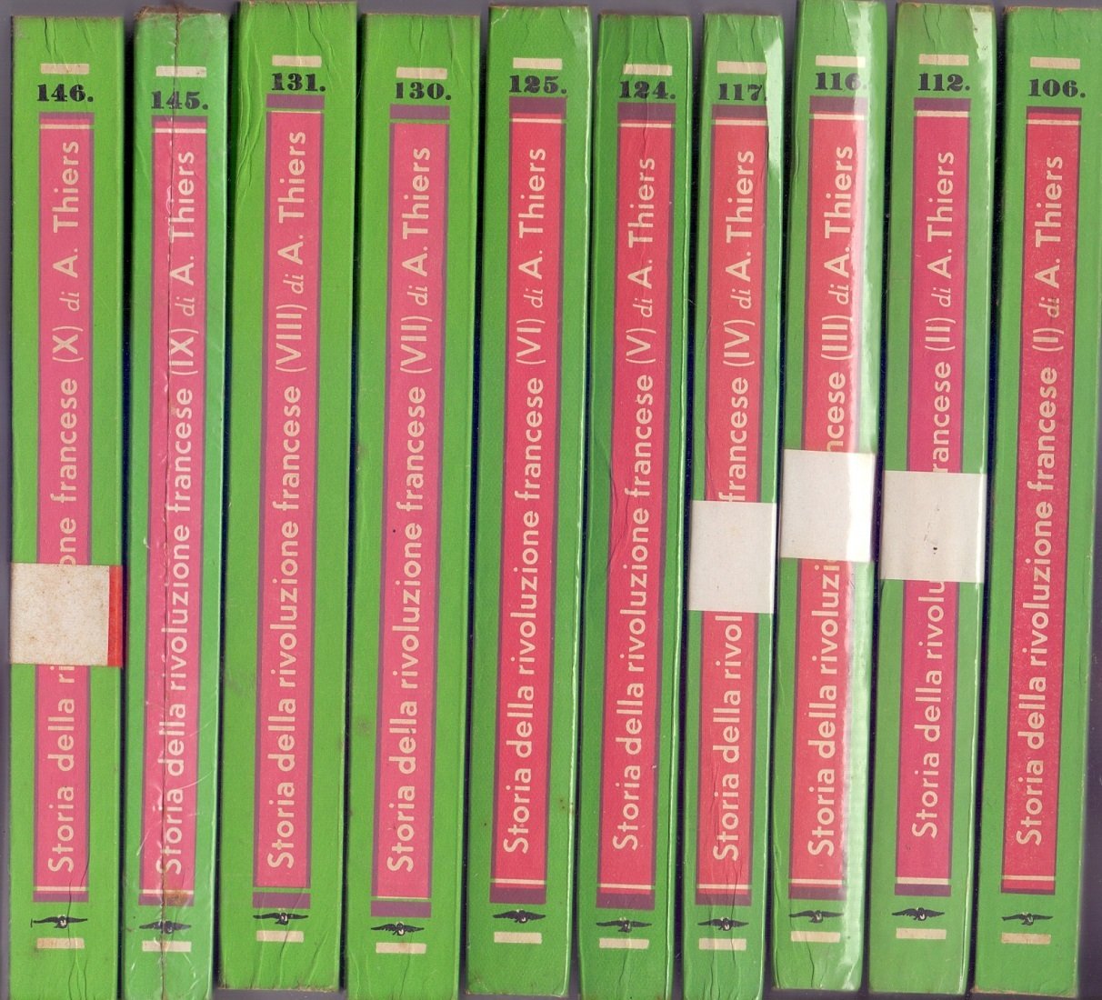 Storia della Rivoluzione Francese 10 Vol. - Adolphe Thiers | Immagine principale