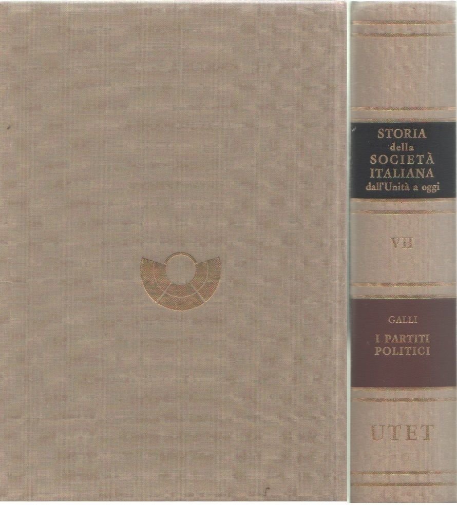 Storia della società italiana dall'unità a oggi. Vol VII. I …