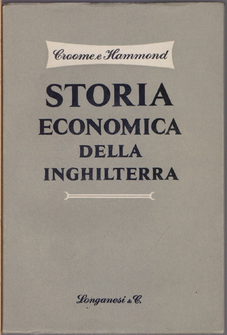 Storia economica della Inghilterra - Croome e Hammond | Immagine principale