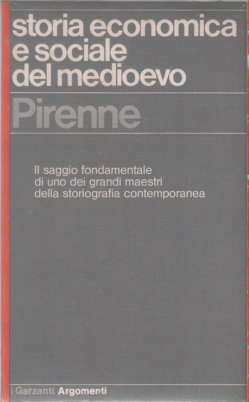 Storia economica e sociale del medioevo - Henri Pirenne