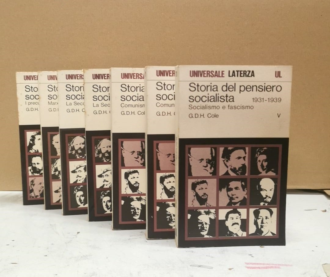 Storial del pensiero socialista. (5 vol. 7 tomi) - G.D.H. …