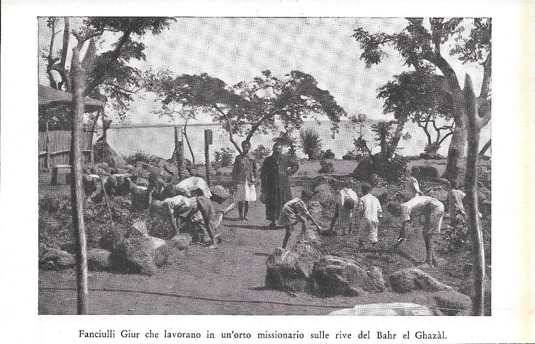 Sudan: Fanciulli Giur sulle rive del Bahr el Ghazàl. Stampa …