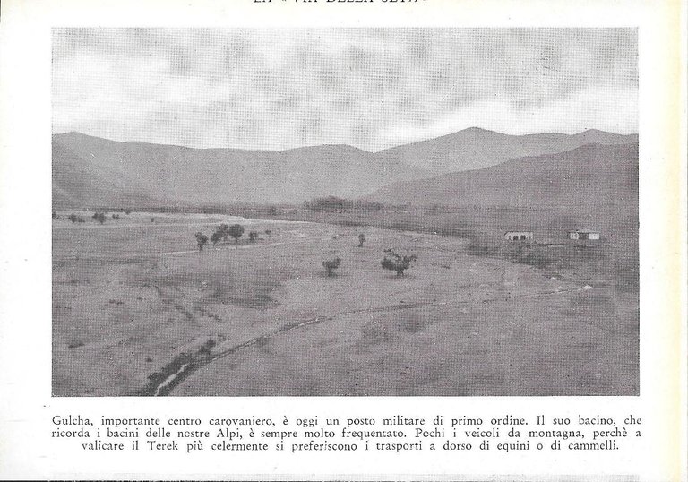 Sufi Kurghan, posto militare di controllo /Gulcha, importante centro carovaniero. …