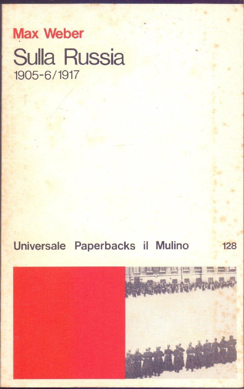 Sulla Russia 1905-6/1917 - Max Weber | Immagine principale