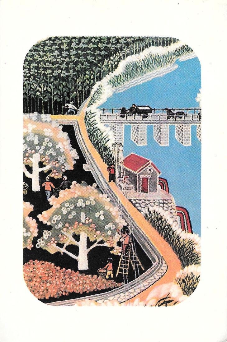 Sulle rive del fiume Laoho.Dipinti di contadini di Huhsien County. …