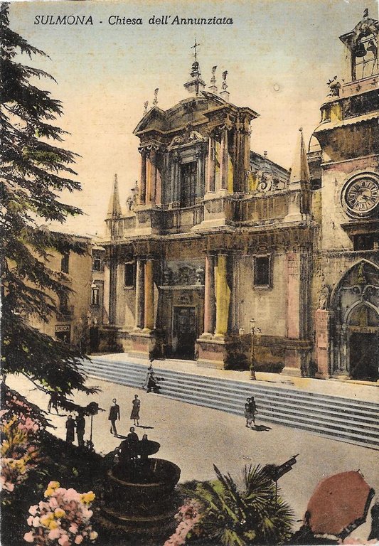 Sulmona. Chiesa dell'Annunziata. ed. Alterocca. Non viaggiata