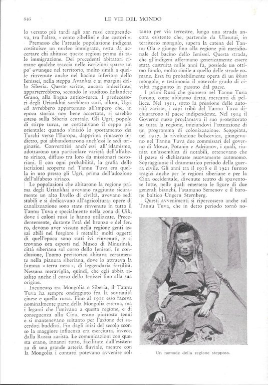 Tannu Tuva. Uno stato indipendente nel cuore dell'Asia - Estratto …