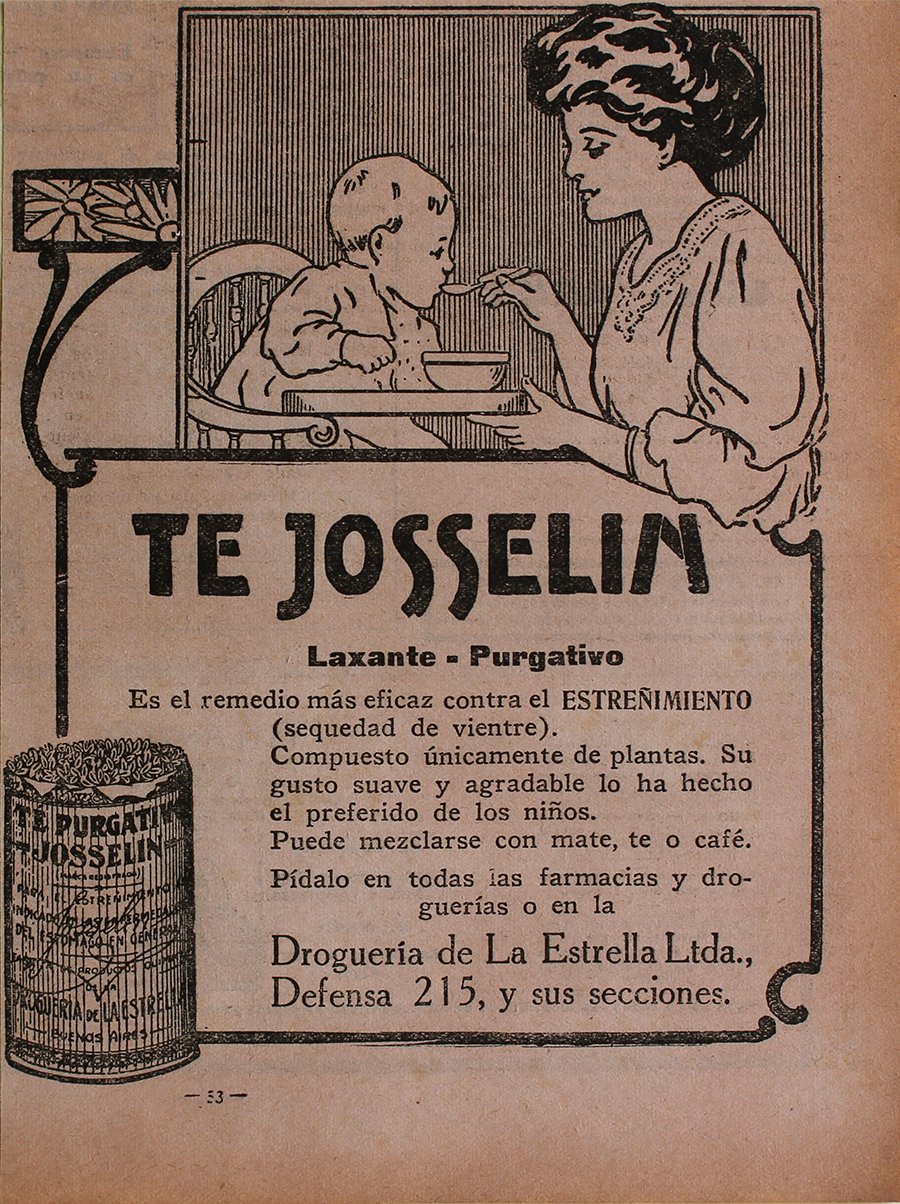 Te Josselin - Advertising 1922