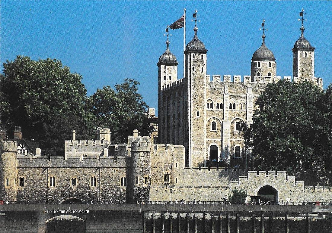 The Tower of London and River Thames from the south-west. …