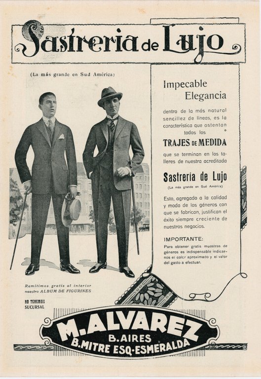 Theodore Kosloff actor / M. Alvarez. Sastreria de lujo. Buenos …