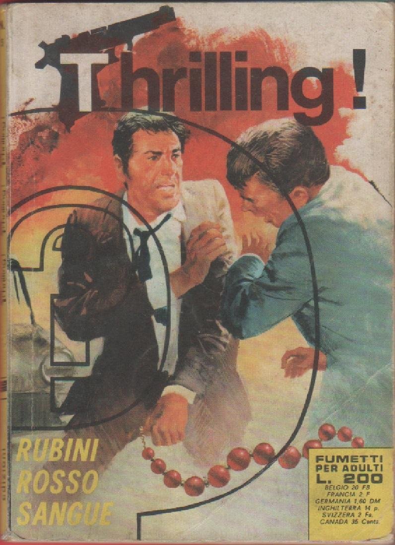 Thrilling! Rubini rosso sangue. Anno I. n. 1. dicembre 1972 | Immagine principale