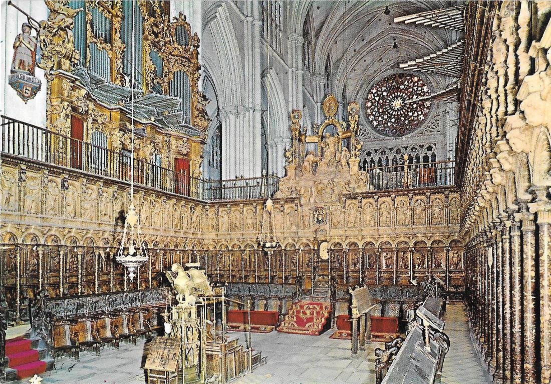 Toledo. Catedral. El Coro. Non viaggiata