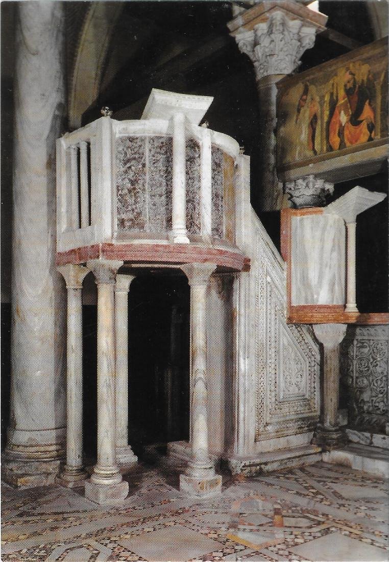 Torcello (VE). Basilica. Il Pulpito. Non viaggiata
