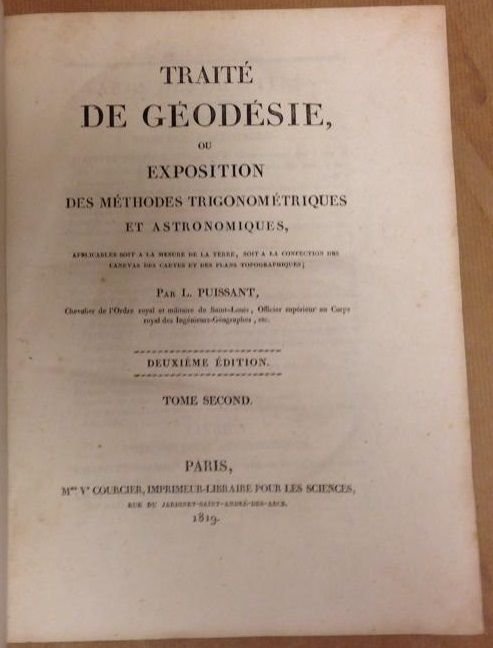 Traité de géodésie ou exposition des méthodes ... - Louis …